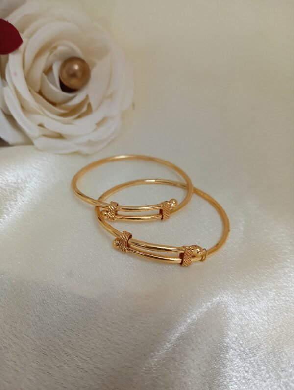 TM003 KIDS GOLD PLATED TOE BANGLE