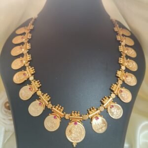 CS246 GOLD PLATED BRIDAL PREMIUM QUALITY NECKLACE